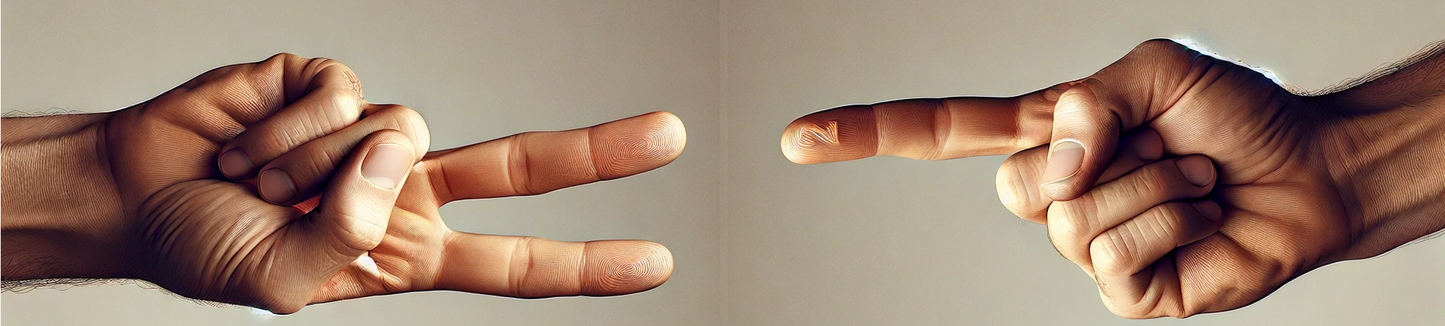 maos jogando par ou impar